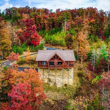 Peace In The Valley - Mtn Views W/Hottub, Gameroom, Theatre, Arcade Sevierville Kültér fotó