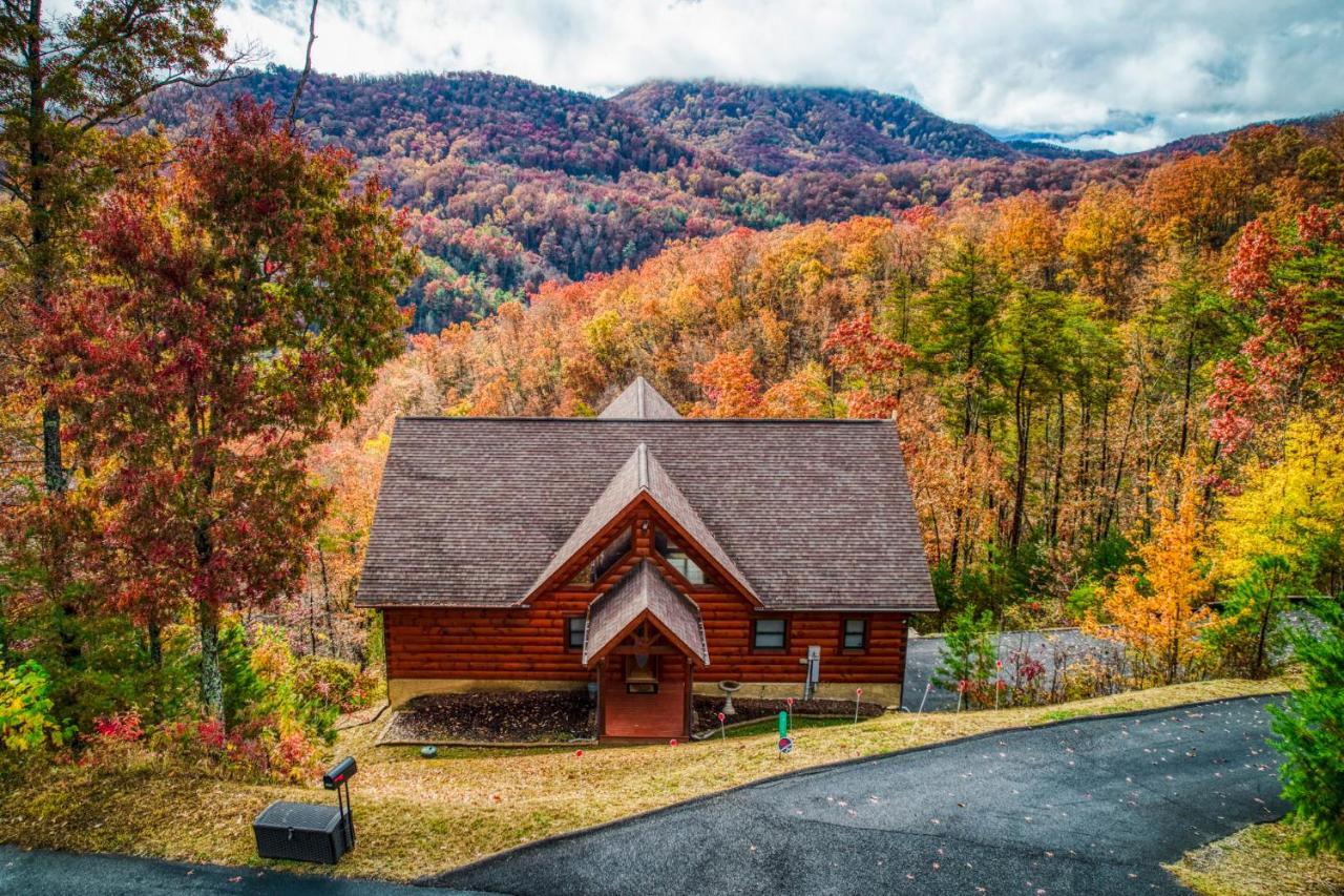 Peace In The Valley - Mtn Views W/Hottub, Gameroom, Theatre, Arcade Sevierville Kültér fotó