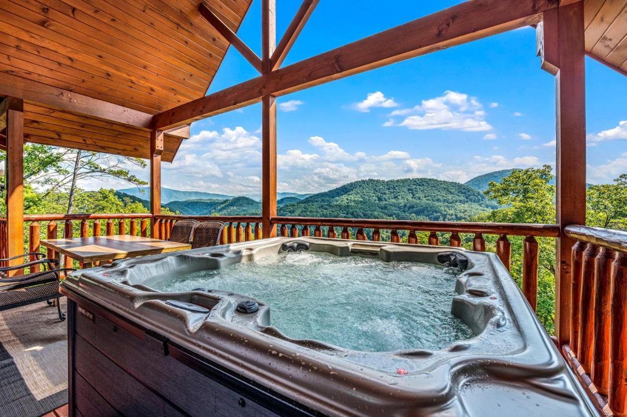 Peace In The Valley - Mtn Views W/Hottub, Gameroom, Theatre, Arcade Sevierville Kültér fotó