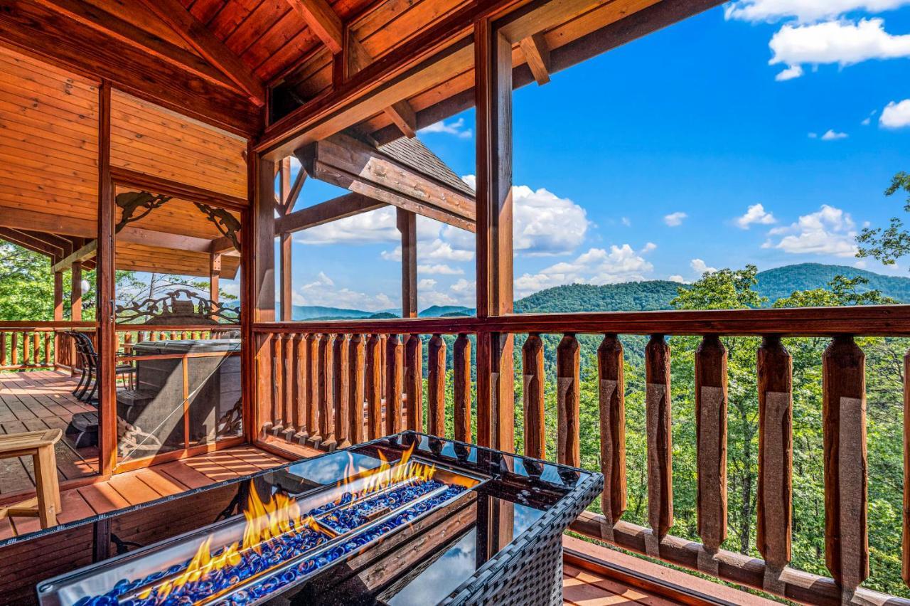 Peace In The Valley - Mtn Views W/Hottub, Gameroom, Theatre, Arcade Sevierville Kültér fotó